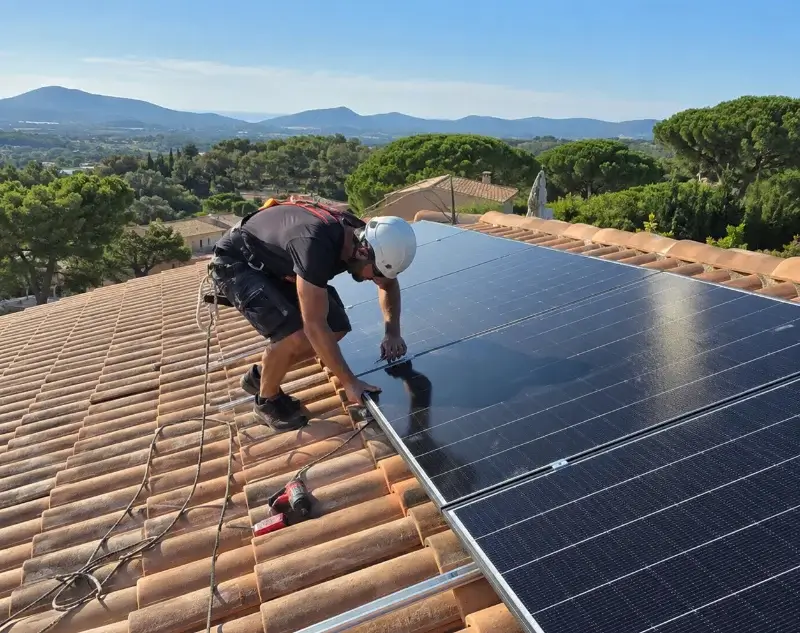 Installateur panneaux solaires Francillon-sur-Roubion — pose photovoltaïque sur toiture