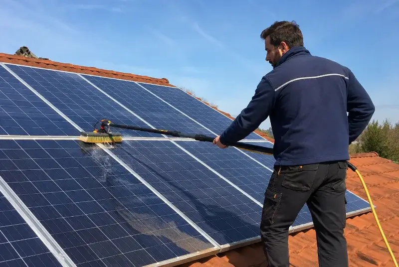 Nettoyage et entretien de panneaux solaires à Francillon-sur-Roubion