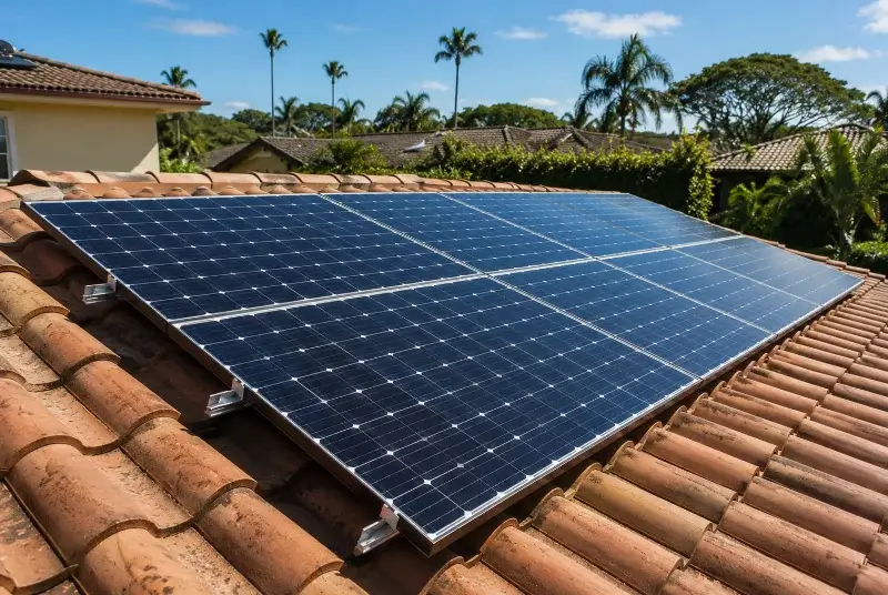 Installation de panneaux solaires à Francillon-sur-Roubion